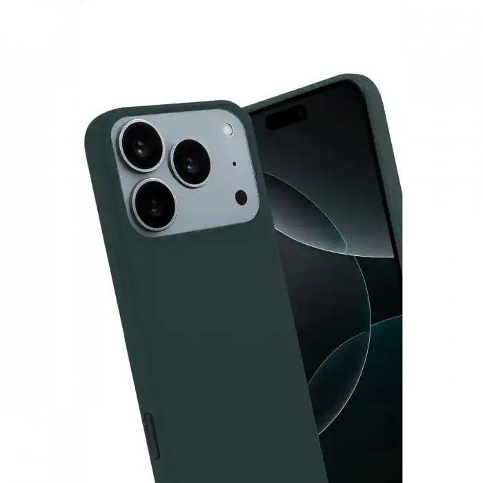 TCX  iPhone 17 Pro/18 Pro First Silikon - Koyu Yeşil
