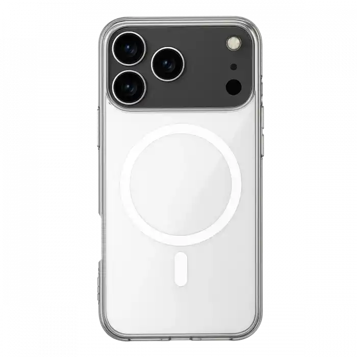 TCX  iPhone 17 Pro Kılıf Magneticsafe Şeffaf Silikon - Şeffaf