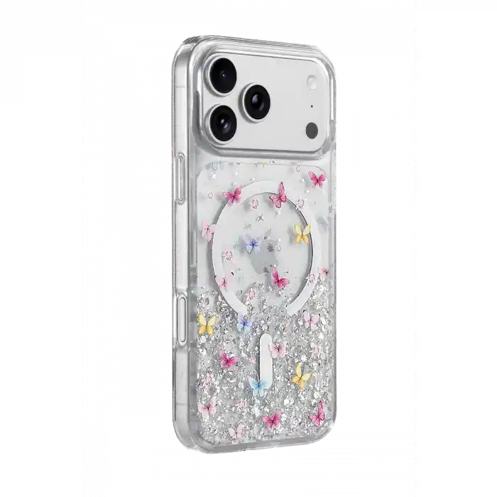 TCX   iPhone 17 Pro Max/18 Pro Max  Simli Magsafe Kapak - Desen 4