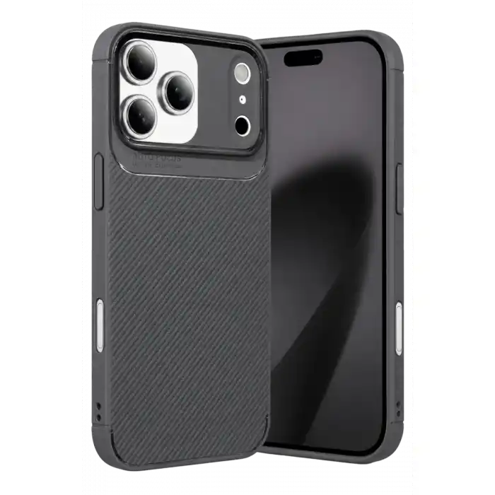 TCX  iPhone 17 Pro Max Auto  Karbon Kapak - Gri