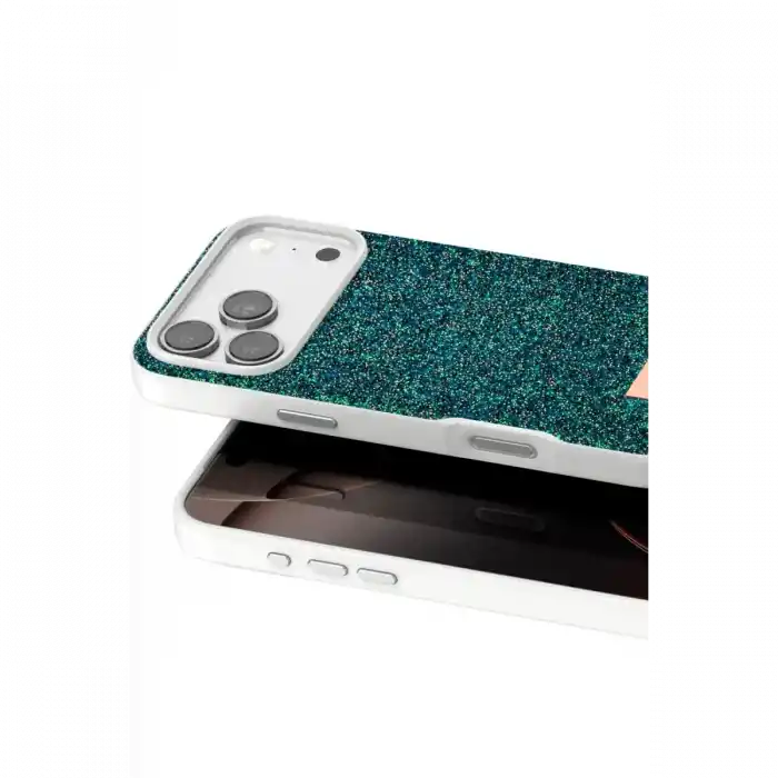 TCX   iPhone 17 Pro  Simli Kapak - Koyu Yeşil