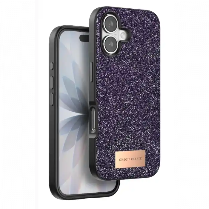 TCX   iPhone 17  Simli Kapak - Derin Mor