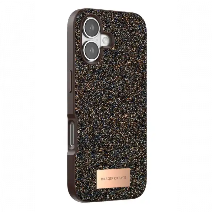 TCX   iPhone 17  Simli Kapak - Gold