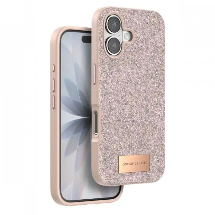 TCX   iPhone 17  Simli Kapak - Pembe