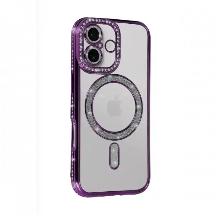 TCX  iPhone 17  Simli Magneticsafe Kılıf - Derin Mor