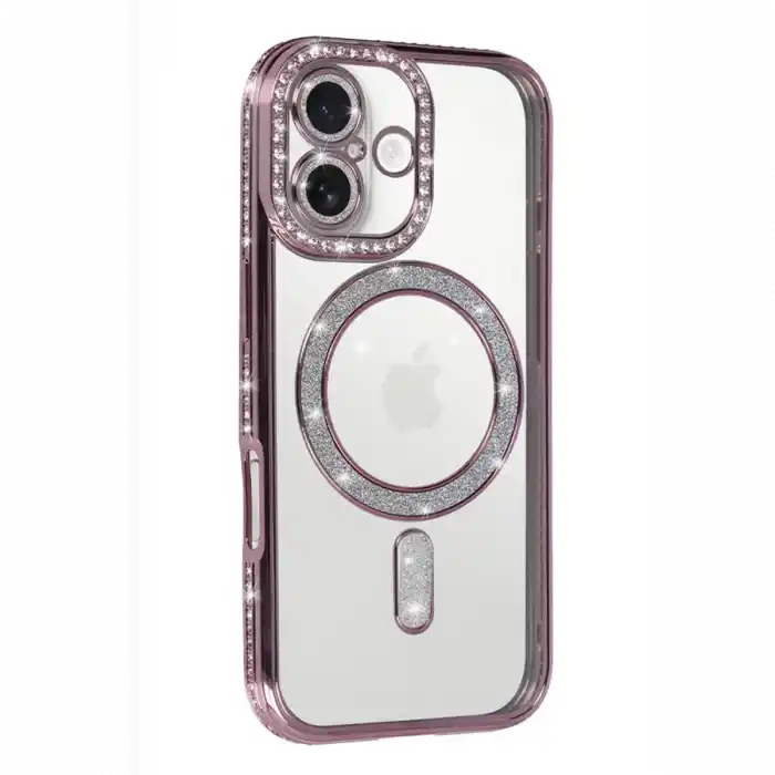 TCX  iPhone 17  Simli Magneticsafe Kılıf - Pembe