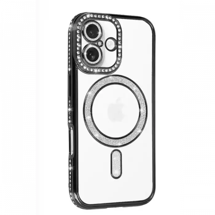 TCX  iPhone 17  Simli Magneticsafe Kılıf - Siyah