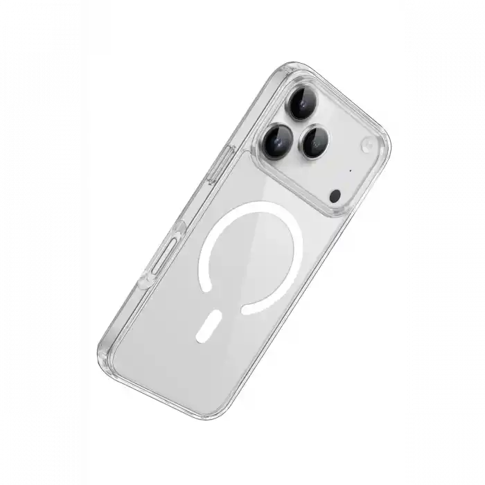 TCX  iPhone 18 Pro/17 Pro Pc Real Magsafe Kapak - Şeffaf