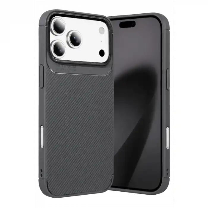 TCX  iPhone 18 Pro Auto  Karbon Kapak - Gri