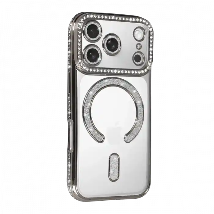 TCX  iPhone 18 Pro Max/17 Pro Max  Simli Magneticsafe Kılıf - Gümüş