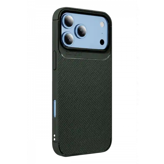 TCX İphone 18 Pro Max Auto Focus Karbon Kapak - Yeşil
