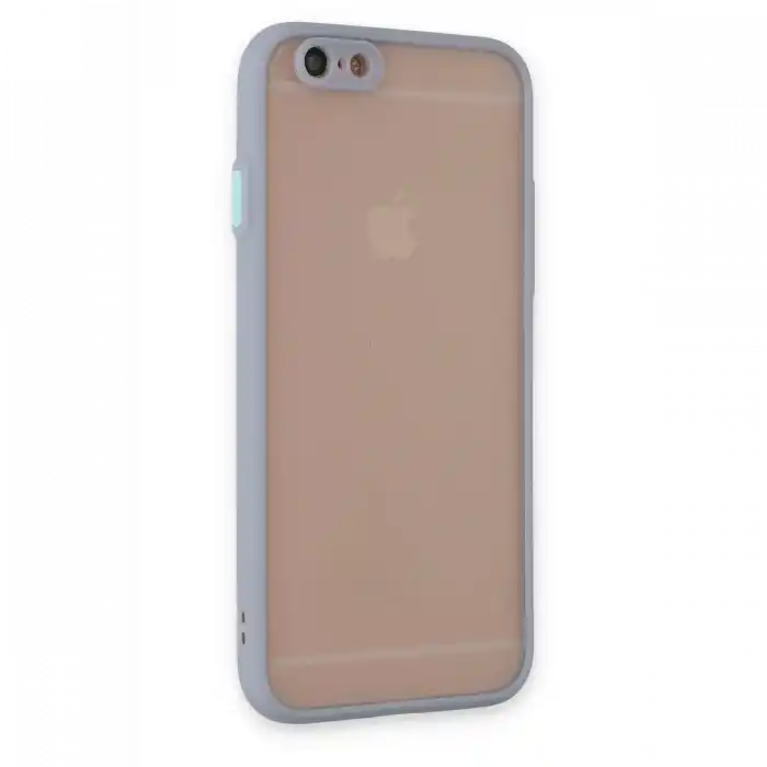 TCX  iPhone 6 Kılıf  Silikon Kapak - Gri