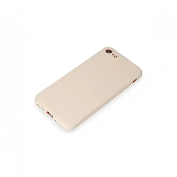 TCX  iPhone 7 Kılıf First Silikon - Krem