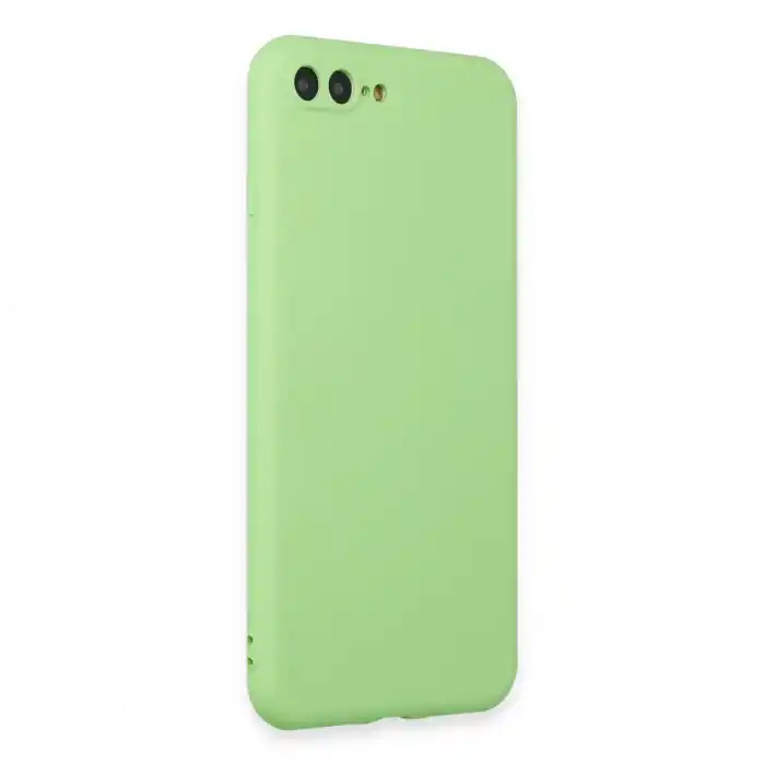 TCX  iPhone 7 Plus Kılıf First Silikon - Açık Yeşil