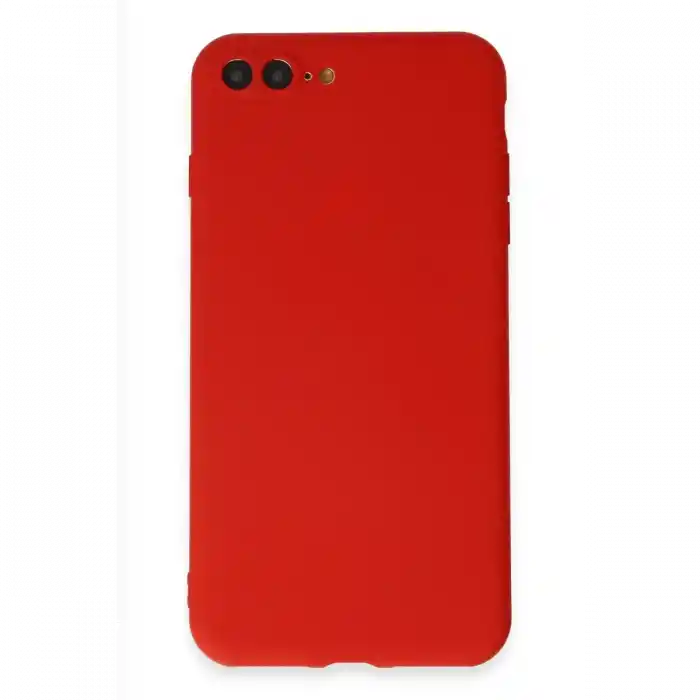 TCX  iPhone 7 Plus Kılıf First Silikon - Kırmızı