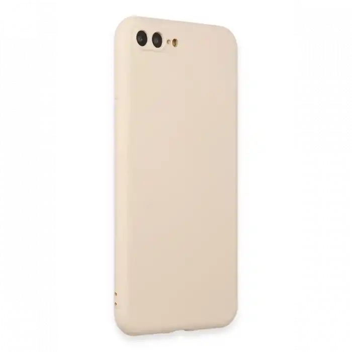 TCX  iPhone 7 Plus Kılıf First Silikon - Krem