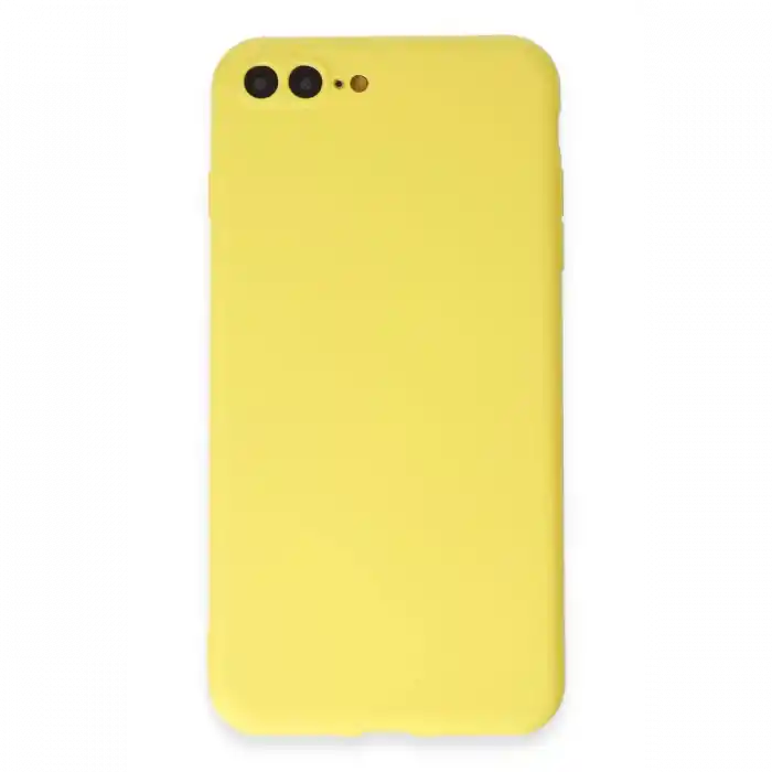 TCX  iPhone 7 Plus Kılıf First Silikon - Sarı