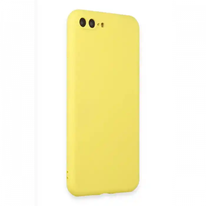 TCX  iPhone 7 Plus Kılıf First Silikon - Sarı