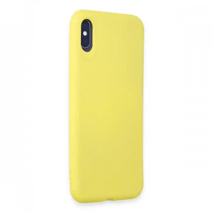 TCX  iPhone X Kılıf First Silikon - Sarı