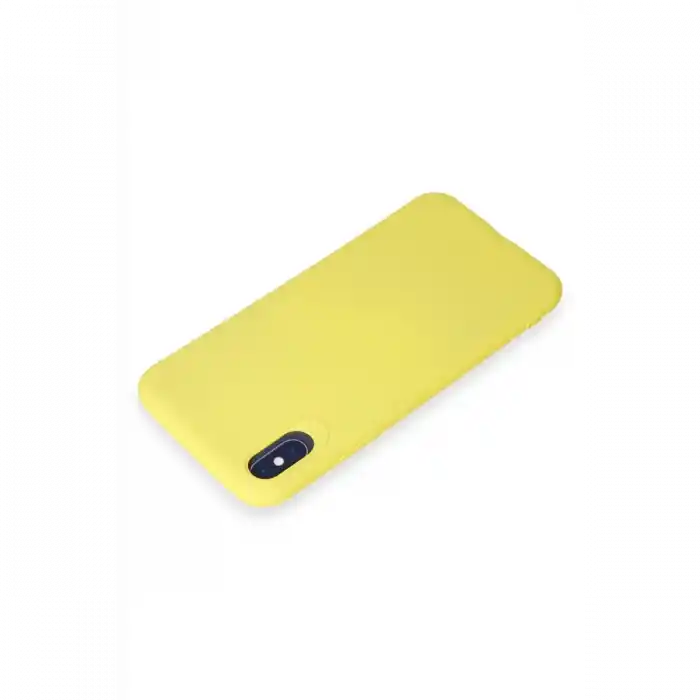 TCX  iPhone X Kılıf First Silikon - Sarı