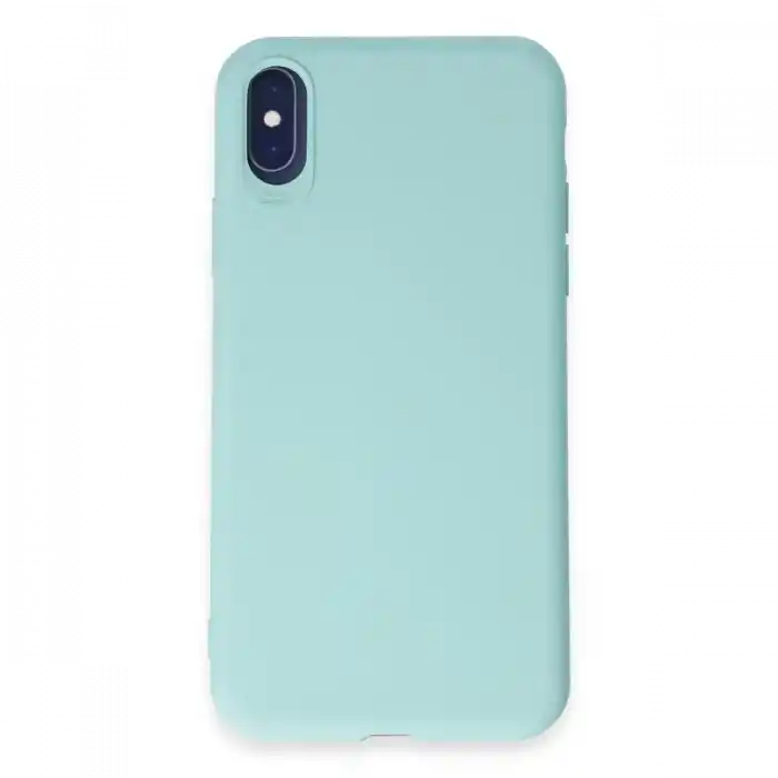 TCX  iPhone X Kılıf First Silikon - Turkuaz