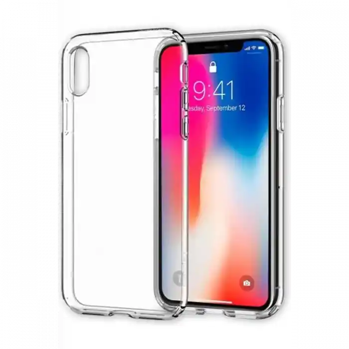 TCX  iPhone X Kılıf Lüx Şeffaf Silikon