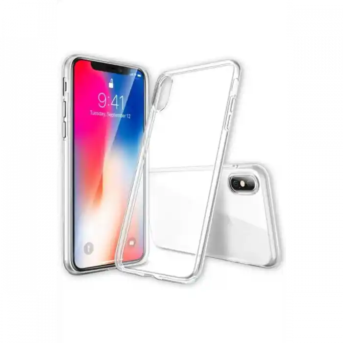 TCX  iPhone X Kılıf Lüx Şeffaf Silikon