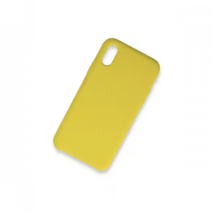 TCX  iPhone X Kılıf  Silikon - Sarı