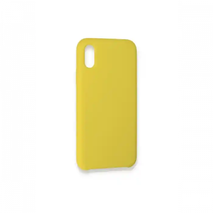 TCX  iPhone X Kılıf  Silikon - Sarı