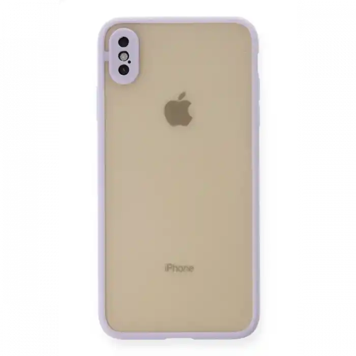 TCX  iPhone XS Max Kılıf  Silikon Kapak - Mor