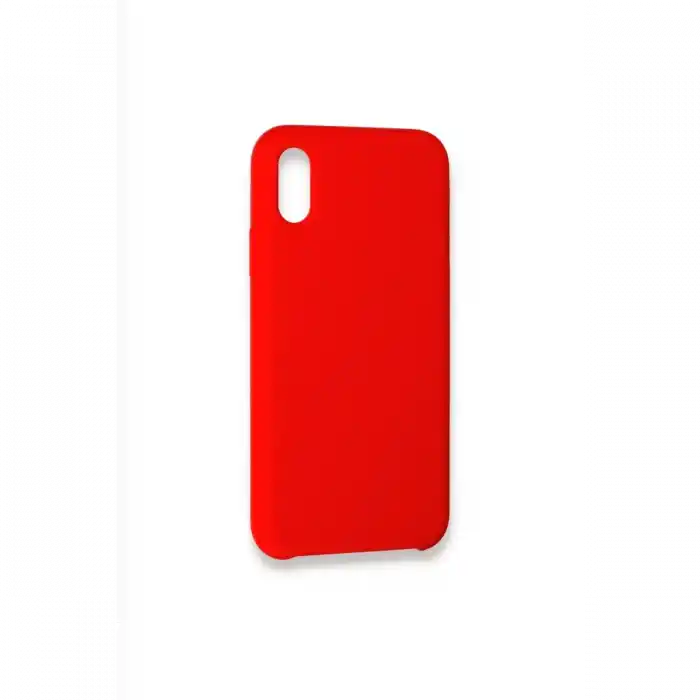 TCX  iPhone XS Max Kılıf  Silikon - Kırmızı