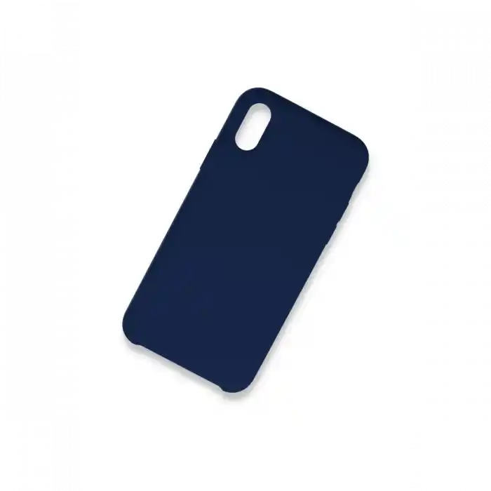 TCX  iPhone XS Max Kılıf  Silikon - Lacivert