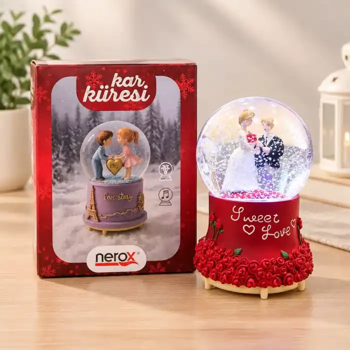 TCX Işıklı Müzikli Kar Küresi