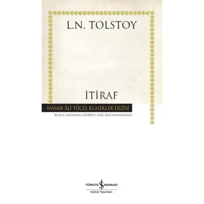 TCX İtiraf - Hasan Ali Yücel Klasikleri