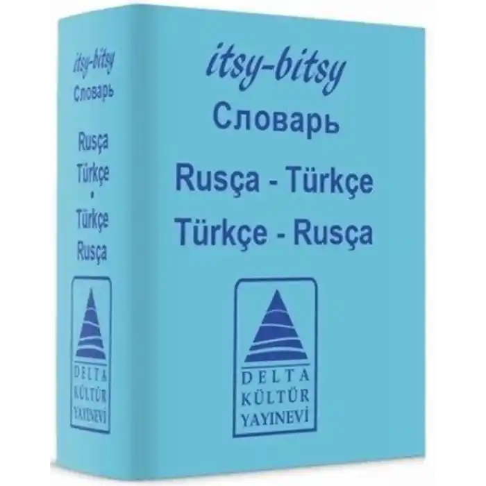 TCX Itsy Bitsy Rusça-Türkçe ,Türkçe-Rusça Mini Sözlük