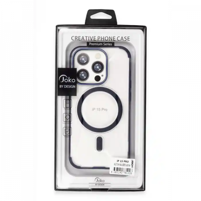 TCX Joko  iPhone 15 Pro Max Hilton Magsafe Kapak - Siyah
