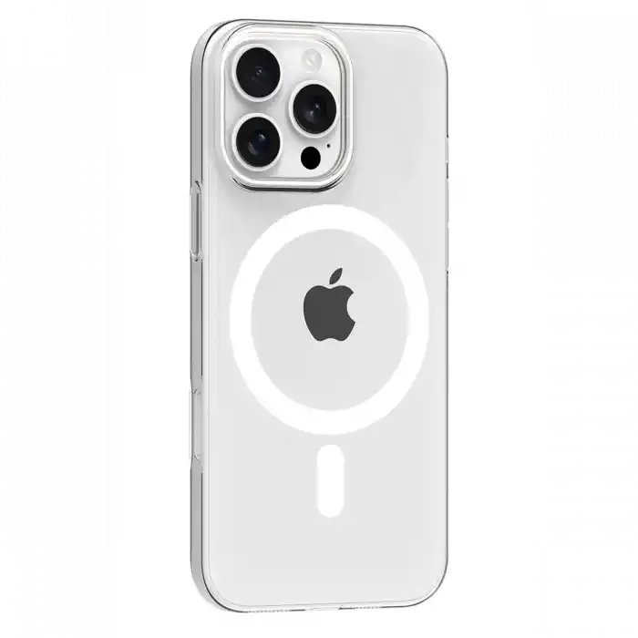 TCX Joko  iPhone 16 Pro Max PC Blank Magsafe Kapak - Şeffaf