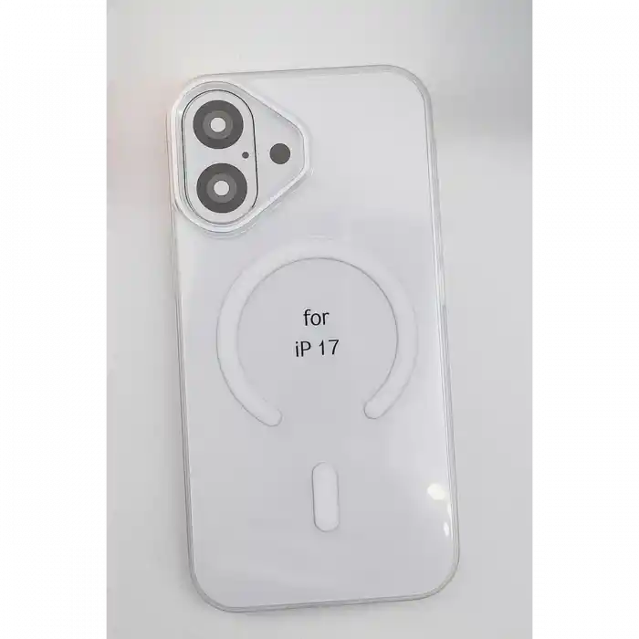 TCX Joko  iPhone 17 PC Blank Magsafe Kapak - Şeffaf