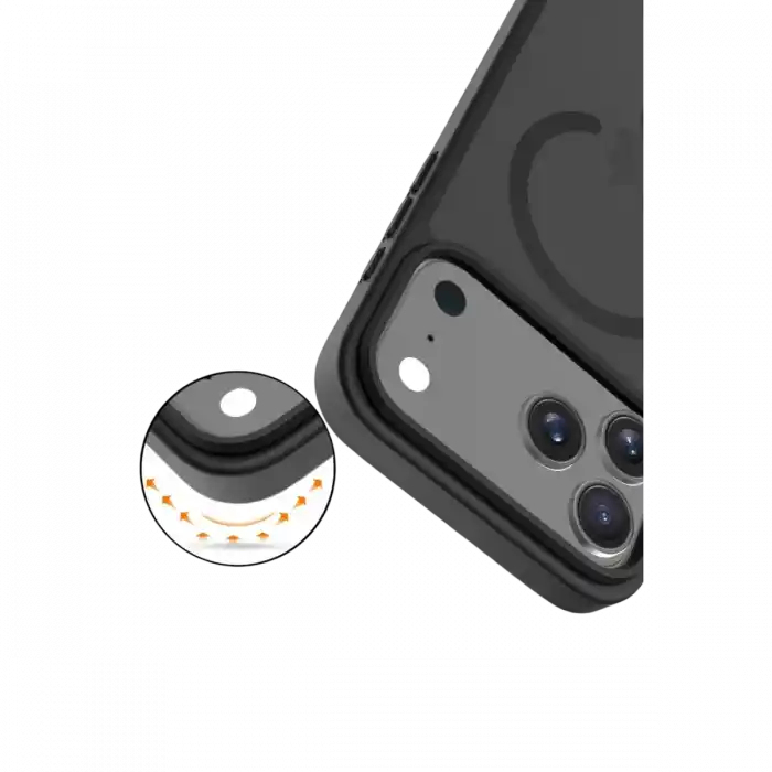 TCX Joko  iPhone 17 Pro/18 Pro Jota Magsafe Kapak - Siyah