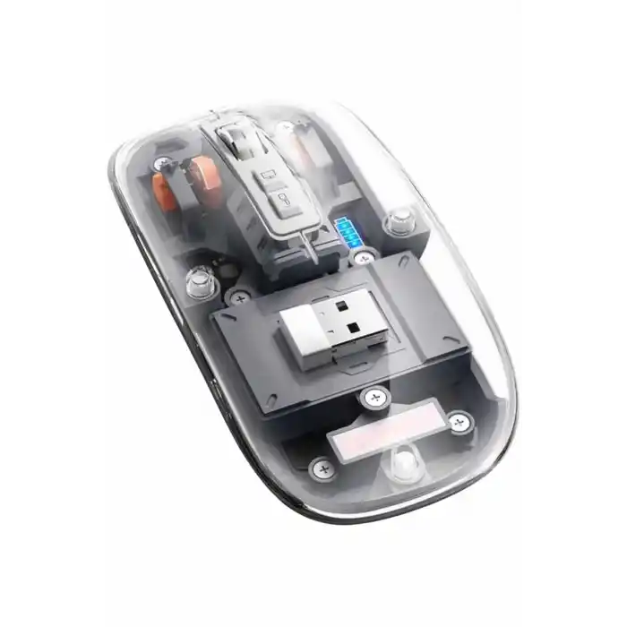 TCX Kablosuz Mouse Fare Şarjlı Bluetooth Wireless Çift Modlu Sessiz
