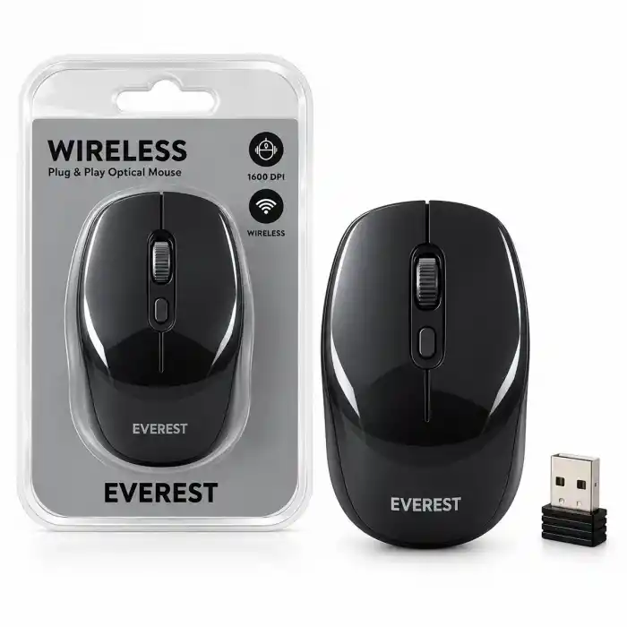 TCX Kablosuz Optik Mouse 1600 DPI