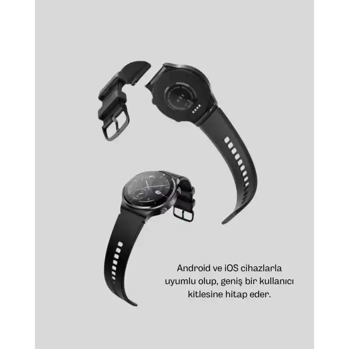 TCX Kablosuz Şarjlı Bluetooth Görüşmeli Akıllı Saat – Android & İos Uyumlu