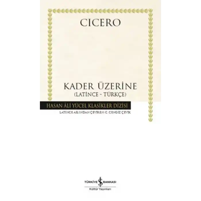 TCX Kader Üzerine - (Latince-Türkçe)