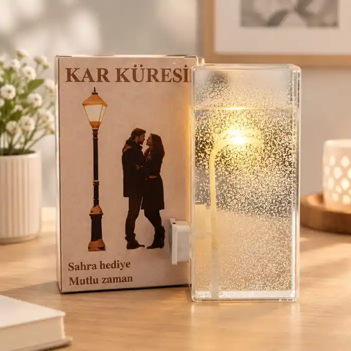 TCX Kar Küresi PVC Dekor Lamba