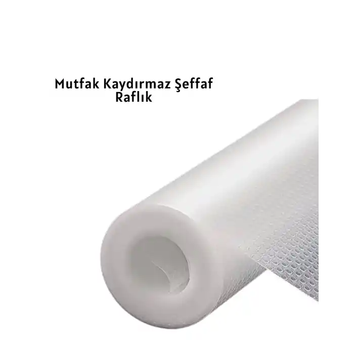TCX kaydırmaz şeffaf raflık