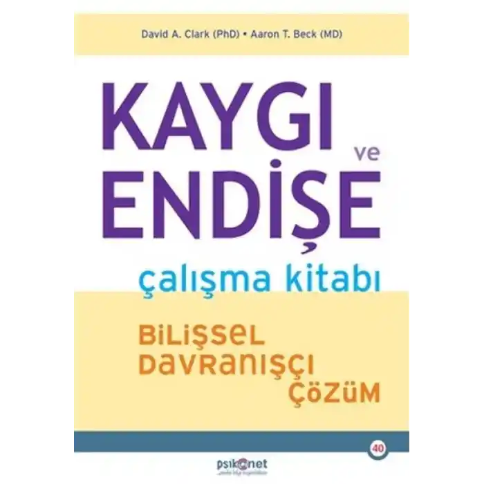 TCX Kaygı ve Endişe Çalışma Kitabı