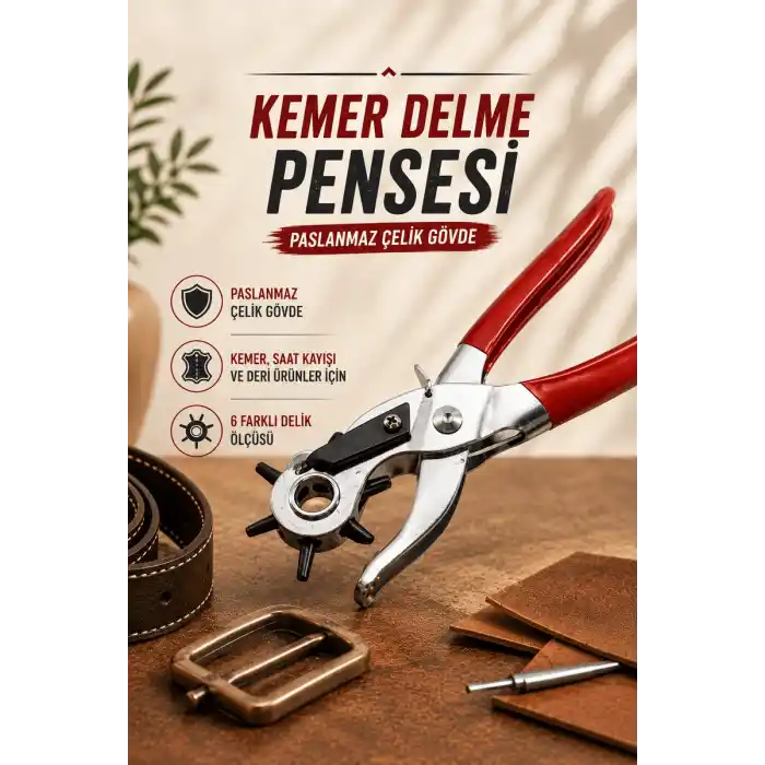 TCX Kemer Delme Pensesi Paslanmaz Çelik Gövde