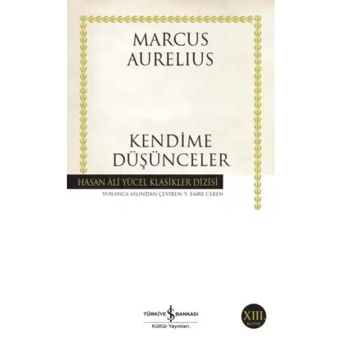 TCX Kendime Düşünceler - Hasan Ali Yücel Klasikleri