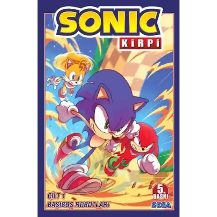TCX Kirpi Sonic Cilt 1 - Başıboş Robotlar!