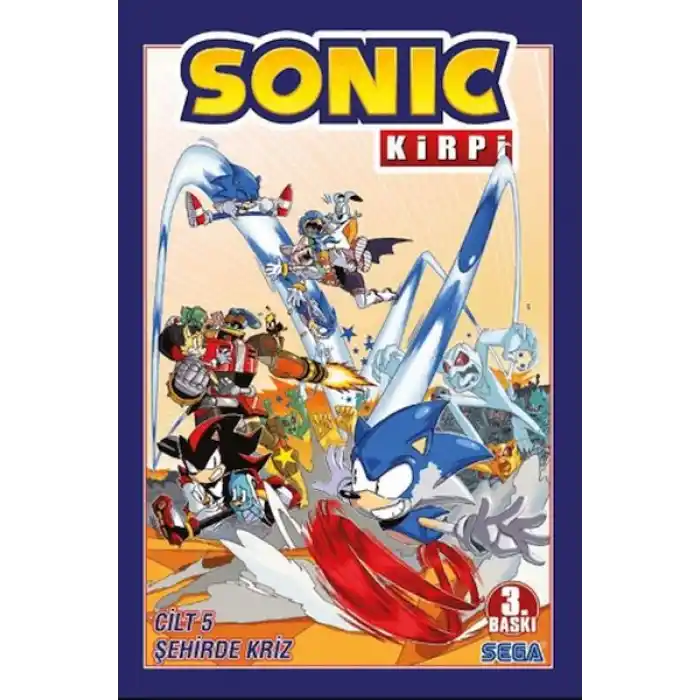 TCX Kirpi Sonic Cilt 5 - Şehirde Kriz